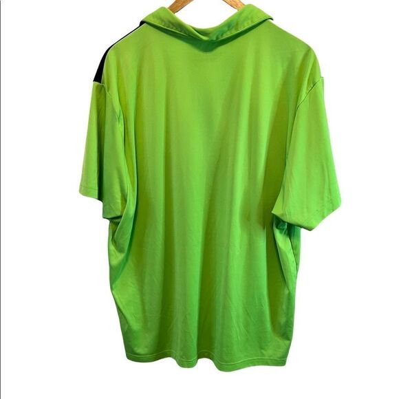 HEAD Green&Blue Polo Collared Golf Shirt L - Picture 4 of 6